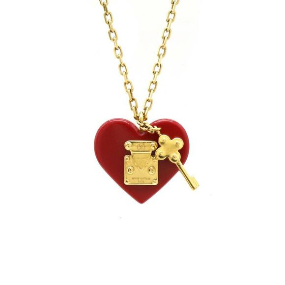 Louis Vuitton Lock Me Necklace Resin GP - Picture 1 of 7